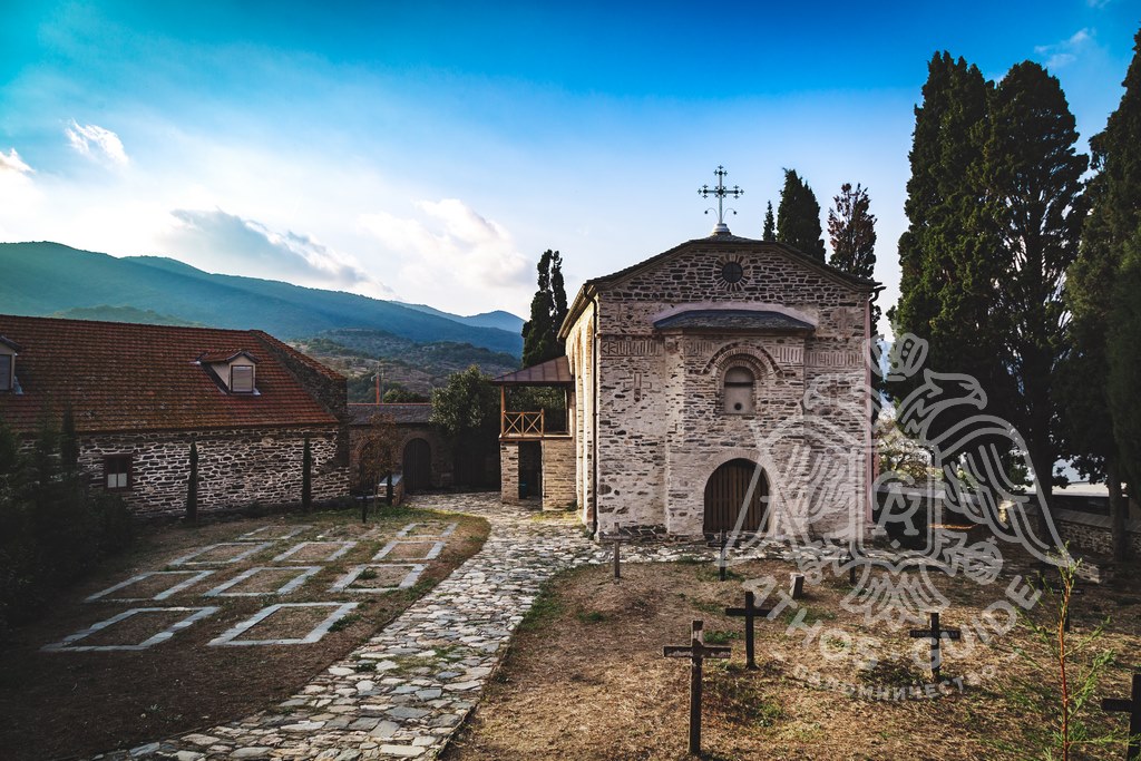 Cemetery in Athos